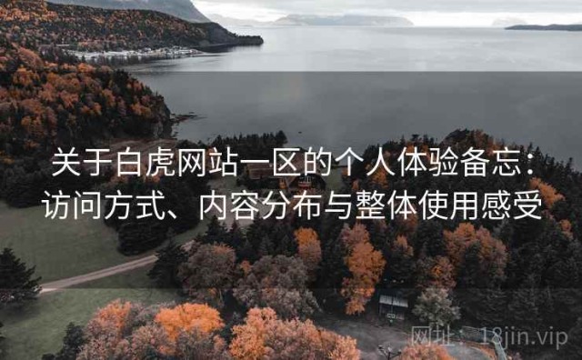 关于白虎网站一区的个人体验备忘：访问方式、内容分布与整体使用感受