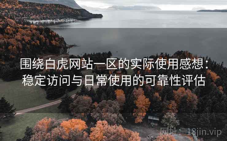 围绕白虎网站一区的实际使用感想:稳定访问与日常使用的可靠性评估 围绕白虎网站一区的实际使用感想:稳定访问与日常使用的可靠性评估