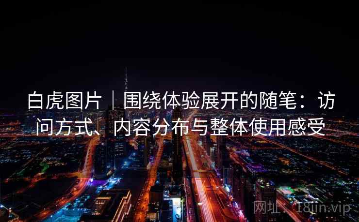 白虎图片｜围绕体验展开的随笔：访问方式、内容分布与整体使用感受