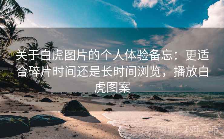 关于白虎图片的个人体验备忘:更适合碎片时间还是长时间浏览,播放白虎图案 关于白虎图片的个人体验备忘:更适合碎片时间还是长时间浏览,播放白虎图案