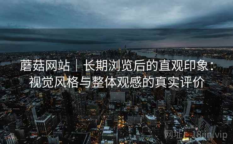 蘑菇网站｜长期浏览后的直观印象：视觉风格与整体观感的真实评价